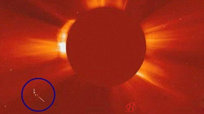 太陽表面驚現過哪些UFO？