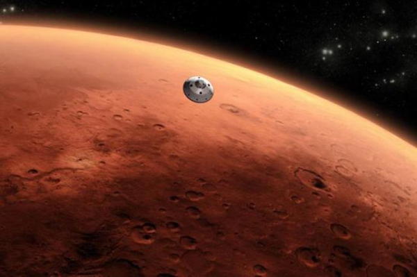 火星好奇號探測車最新發現涂鴉線條，系火星人存在的證據
